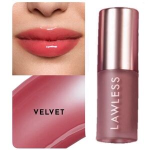 LAWLESS Mini Forget The Filler Lip Plumping Gloss in VELVET 1.7 ml - New In Box